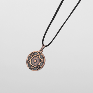 Escudo Logo DC - Ouro Envelhecido